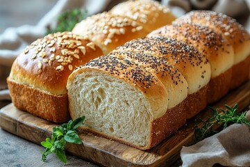 fresh bread baker food