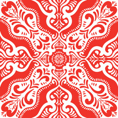 Artistic pattern in Christmas style is suitable for textiles and decor, Seamless pattern vector