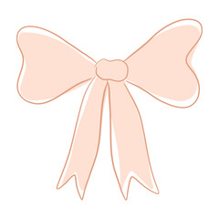 bow with ribbon
