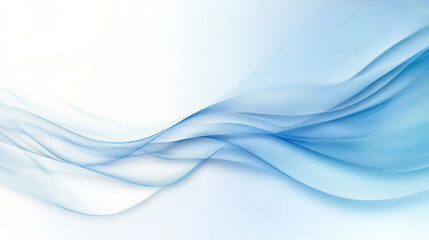 Soft blue waves create serene and calming background