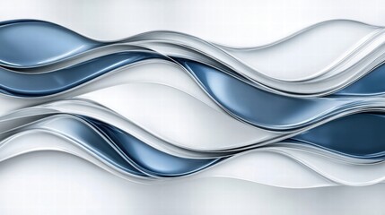 abstract blue and white wave background elegant swirling design