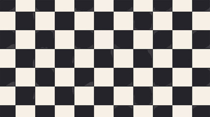 Check Pattern Black White Square Tiles Seamless Background