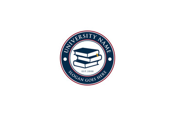 University, academy Logo vector. Education Shields logo for high school education vector Logo Template