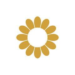  Vibrant Yellow Floral Sunburst Vector Design for Decorative Use