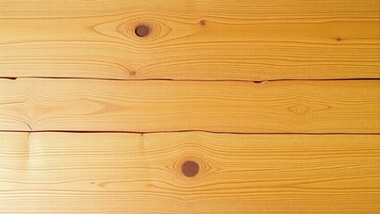 Fototapeta premium Natural wooden planks showing knots and cracks forming a warm background