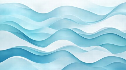 Fototapeta premium abstract blue wave background
