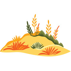  Vibrant Autumn Foliage Vector Illustration for Design Projects