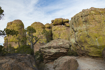 Rock formations at Chiricahua National Monument, Arizona