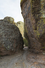 Hiking trail at Chiricahua National Monument, Arizona