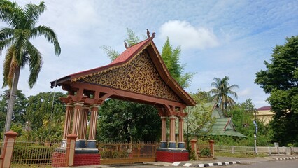 The architectural beauty of the Muaro Bungo Regent's House