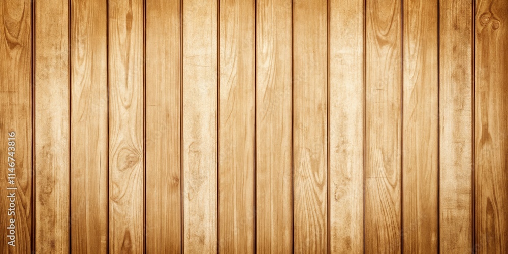 Aufkleber close-up of a smooth, polished wooden surface with a natural grain pattern and warm, inviting tones.
