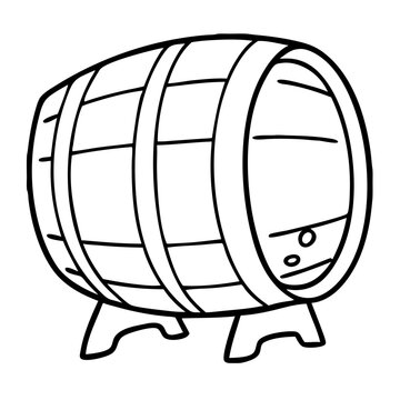 recommend clip art:  Vintage Wooden Barrel Vector Illustration for Brew and Distillery Design
