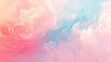pastel cloud swirl abstract background