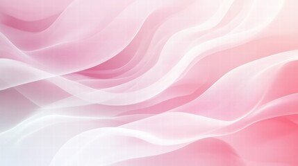 Obraz premium abstract pink and white wave background