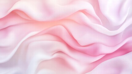 soft pink silk fabric drape background