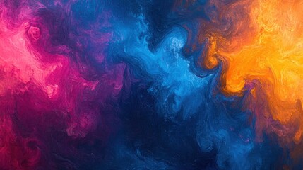 Obraz premium abstract swirling paint colors texture background