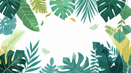 Greenery Leaf Plant Vector Illustration Collection