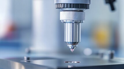 Metalworking machine shaping a piece of steel with precision and power in a factory setting.