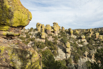 Mountainous landscape at Chiricahua National Monument, Arizona