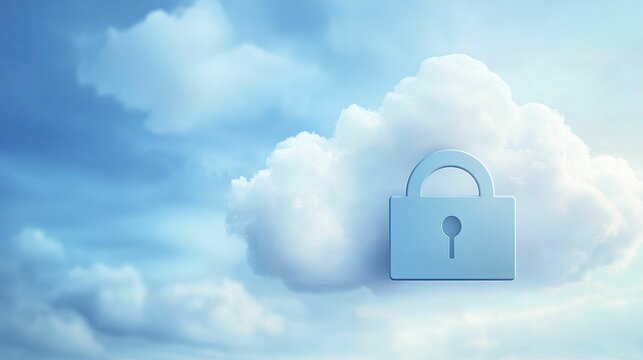 Secure Cloud: Protecting Your Data with a Digital Lock