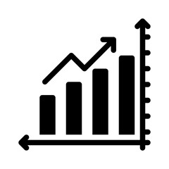 Growth glyph icon