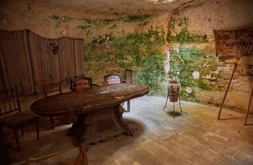 The Midyat Caves, a series of ancient underground homes beneath Midyat
