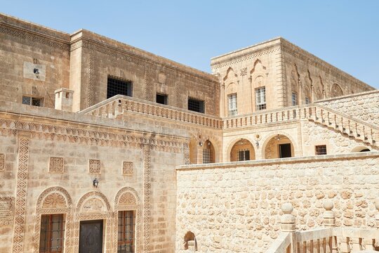 Mor Gabriel Monastery in Midyat Turkey is a Syriac Orthodox monastery founded in 397