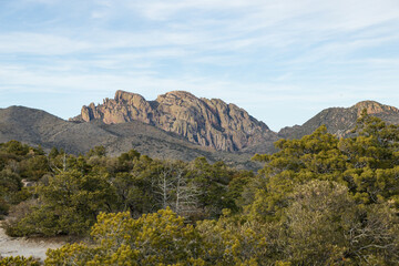 Cochise Head rock formation at Chiricahua National Monument, Arizona