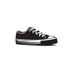 Sneakers shoe vector illustration