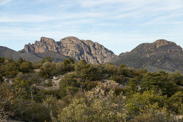 Cochise Head rock formation at Chiricahua National Monument, Arizona