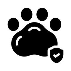 Pet glyph icon