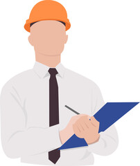 construction man high vector