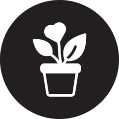 Plant line icon