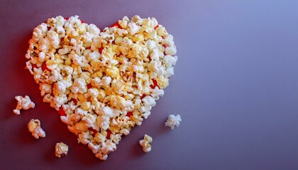 Heart-Shaped Popcorn Arrangement, National Popcorn Day ,valentine day