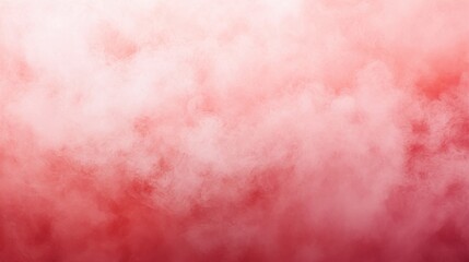 Fototapeta premium Soft Red Gradient Background with Light Fog and Ethereal Effect