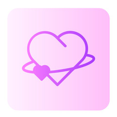 Heart gradient icon