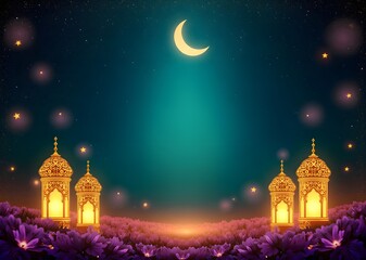 Fototapeta premium Ramadan kareem. Islamic background design with arabic ornament