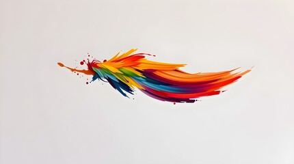 Fototapeta premium deep and dark paint stroke for abstract backgrounds and creative projects