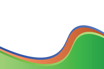 abstract rainbow wave background