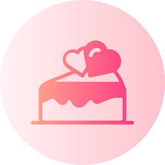 cake gradient icon