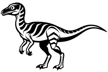 tyrannosaurus dinosaur vector illustration