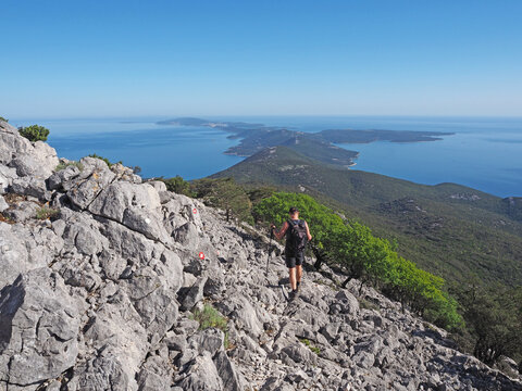 Mali Lo&scaron;inj - auf dem h&ouml;chsten Gipfel Televrina