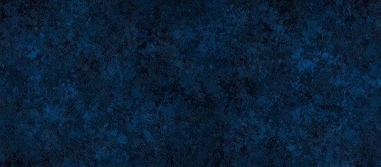  Blue grainy background, dark abstract noise texture poster, banner header cover backdrop design
