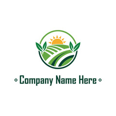 Agriculture logo vector 