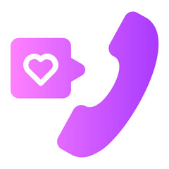 Phone Call gradient icon