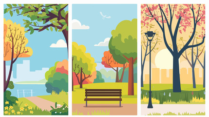 Spring Park Collection: Serene Nature Landscapes