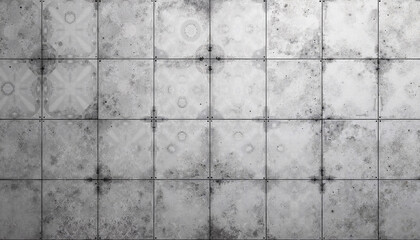 Naklejka premium Stained concrete tiles with industrial texture 