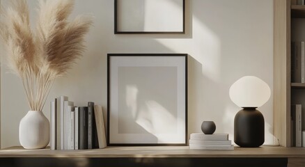 Bright and modern workspace with minimalistic decor and natural elements enhancing productivity and creativity