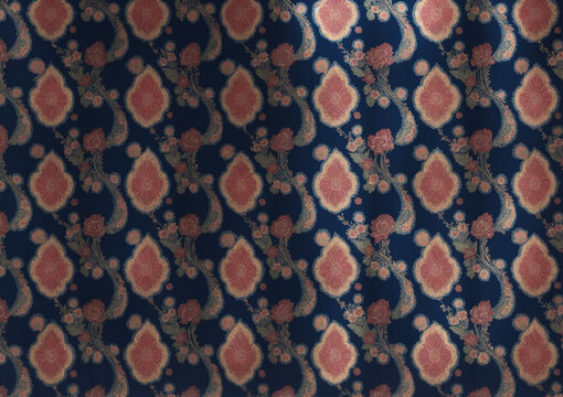 background with circles with old fashioned retro drape aesthetic vibes