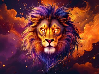 Fototapeta premium AI double exposure: Visionary leadership, progressive future.